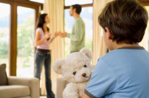 Children coping with divorcing parents.